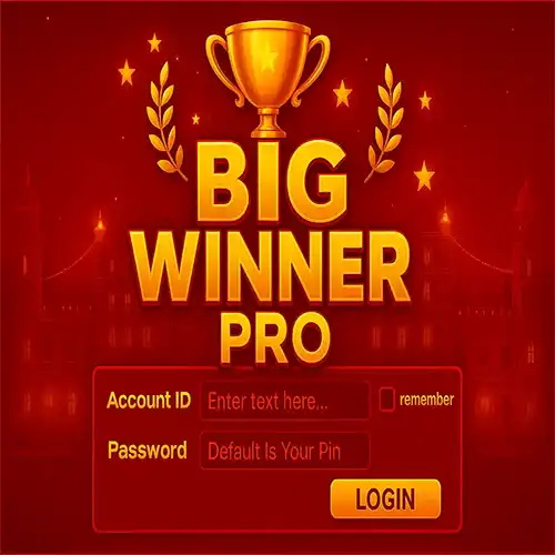 Big Winner Pro Login Image